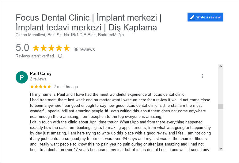 Focus Dental Clinic Bodrum